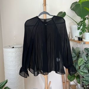 Zara Black Blouse